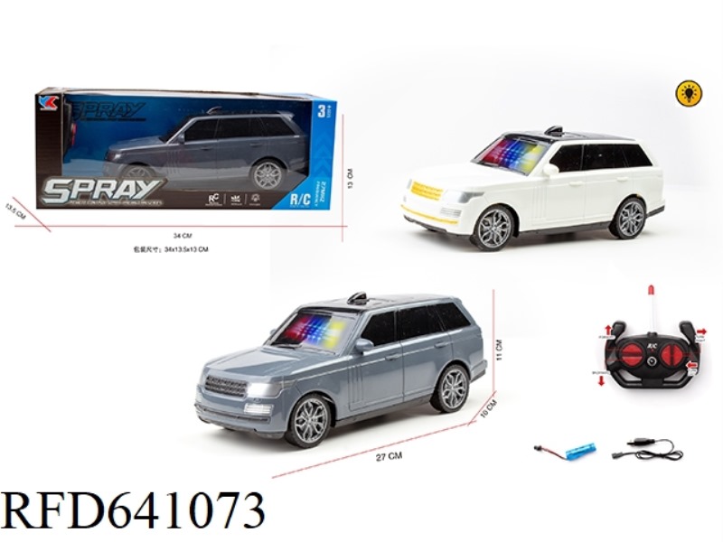 1: 16 LAND ROVER RANGE ROVER CROSS-COUNTRY FOUR-WAY SIMULATION WITH 3D LIGHTING REMOTE CONTROL CAR P