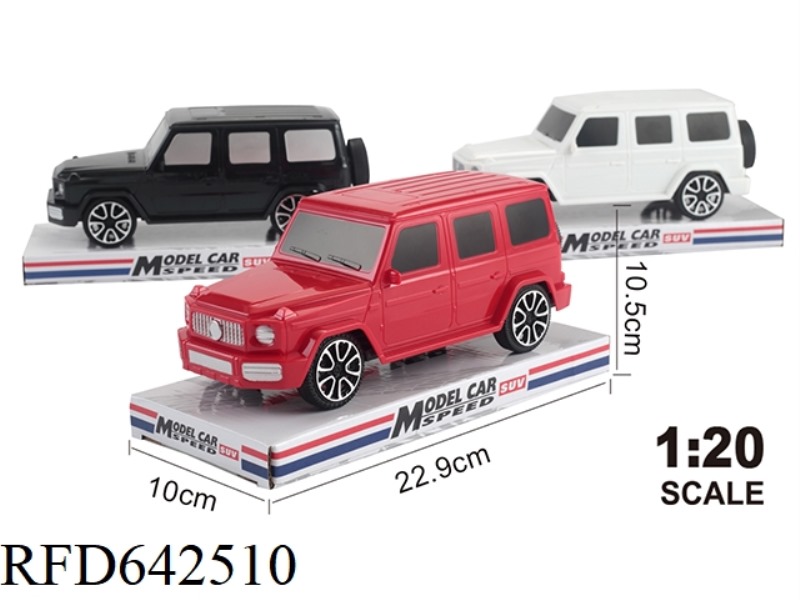 1:20 SIMULATION INERTIA CAR (P COVER) MERCEDES-BENZ BIG G