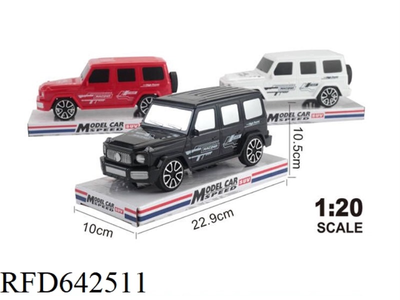 1:20 PAD PRINTING INERTIA CAR (P COVER) MERCEDES-BENZ BIG G