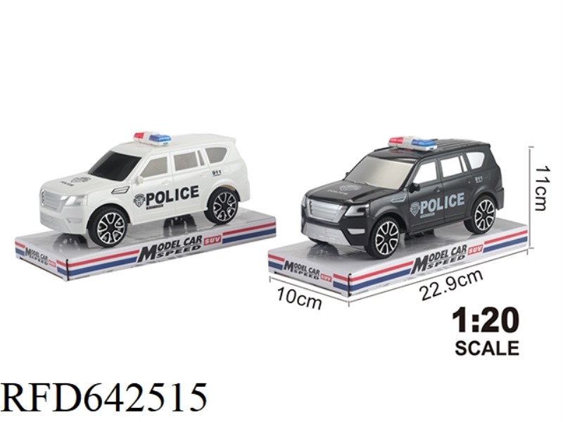 1:20 INERTIA POLICE CAR (P COVER) NISSAN
