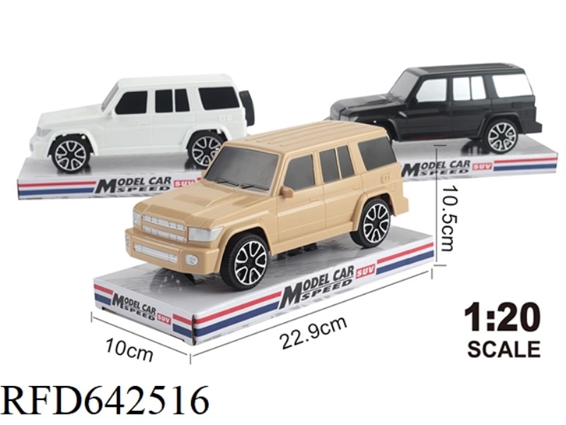 1:20 SIMULATION INERTIA CAR (P COVER) TOYOTA LC76