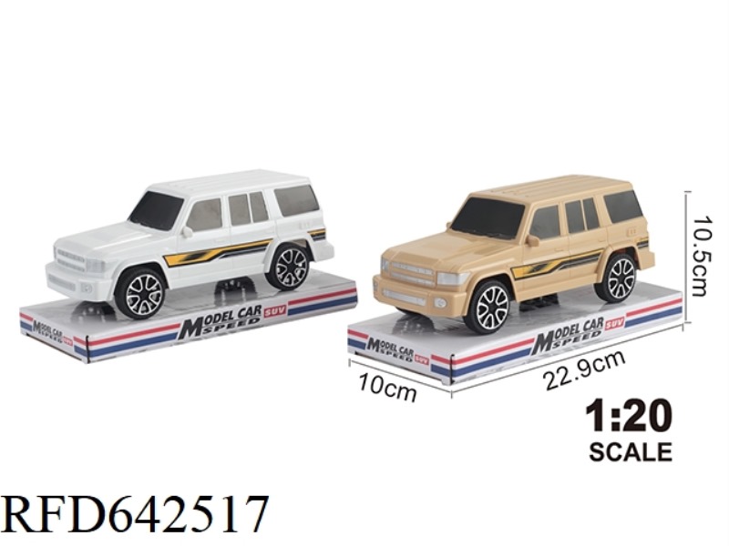 1:20 PAD PRINTING INERTIA CAR (P COVER) TOYOTA LC76