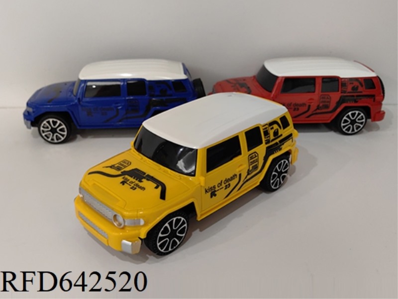 1:20 TOYOTA FJ PAD PRINTING INERTIA CAR (OPP BAG)