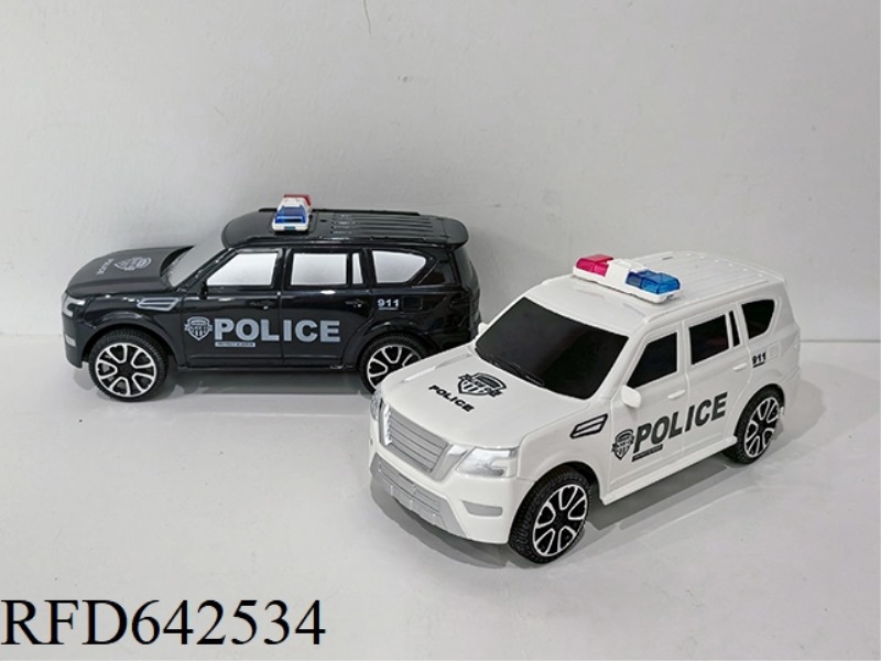 1:20 INERTIAL POLICE CAR (OPP BAG) NISSAN