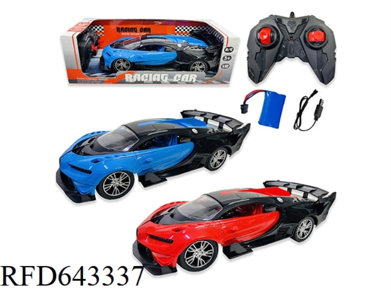 1:12 SIMULATION OF 2.4G REMOTE CONTROL VEHICLE WITH LIGHTS (INCLUDING ELECTRICITY)