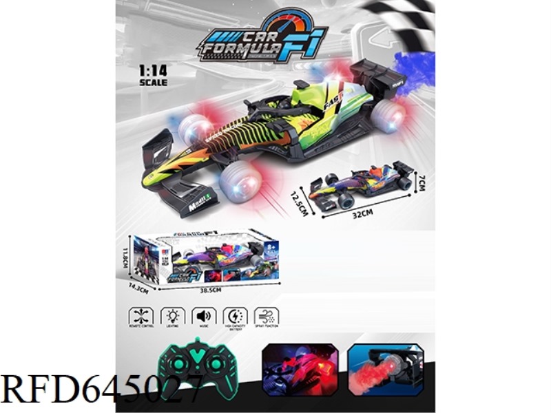 1/14 FORMULA 1 CAR (LIGHTING AND MUSIC)
