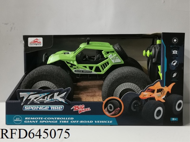 SPONGE WHEEL CLIMBING FOUR-WAY DESERT REMOTE CONTROL OFF-ROAD VEHICLE (EXCLUDING ELECTRICITY)