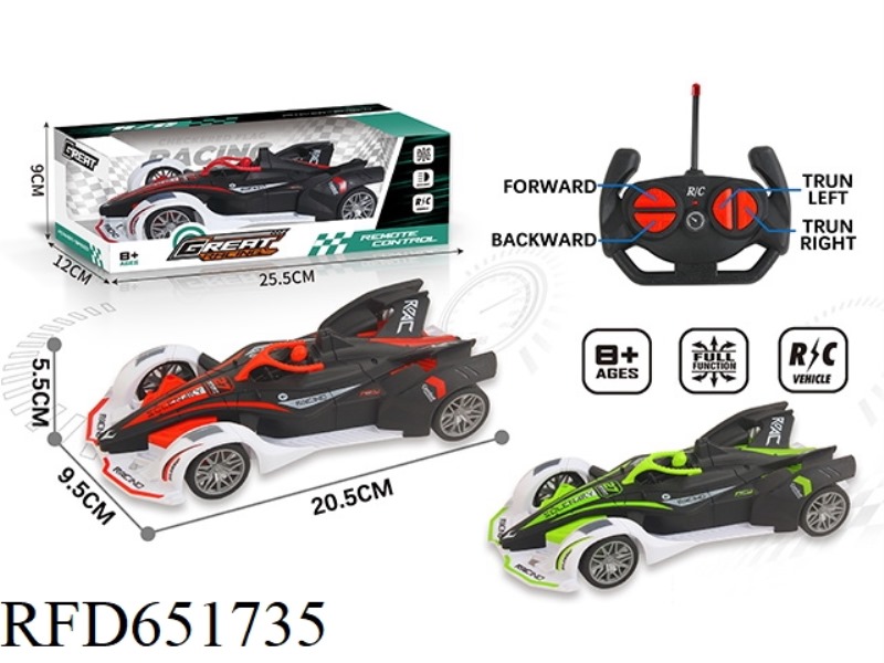 1:24 F1 REMOTE CONTROL CAR 27 FREQUENCY