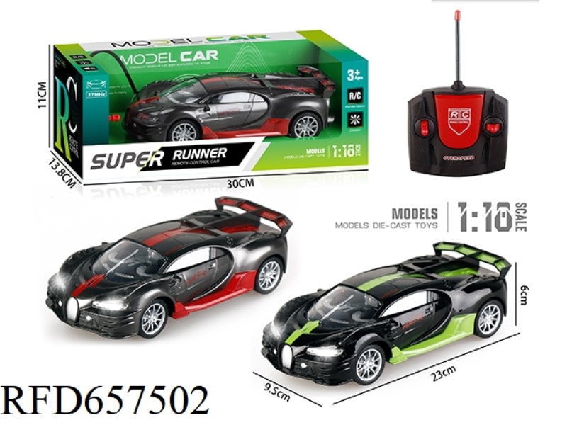 FOUR-WAY REMOTE CONTROL CAR WITH HEADLIGHTS