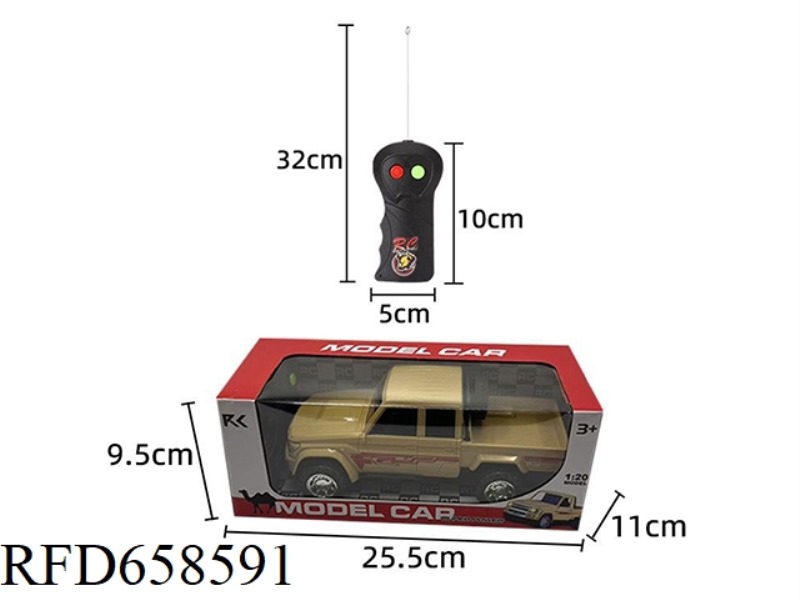 TWO PASS BAND LIGHT REMOTE CONTROL CAR