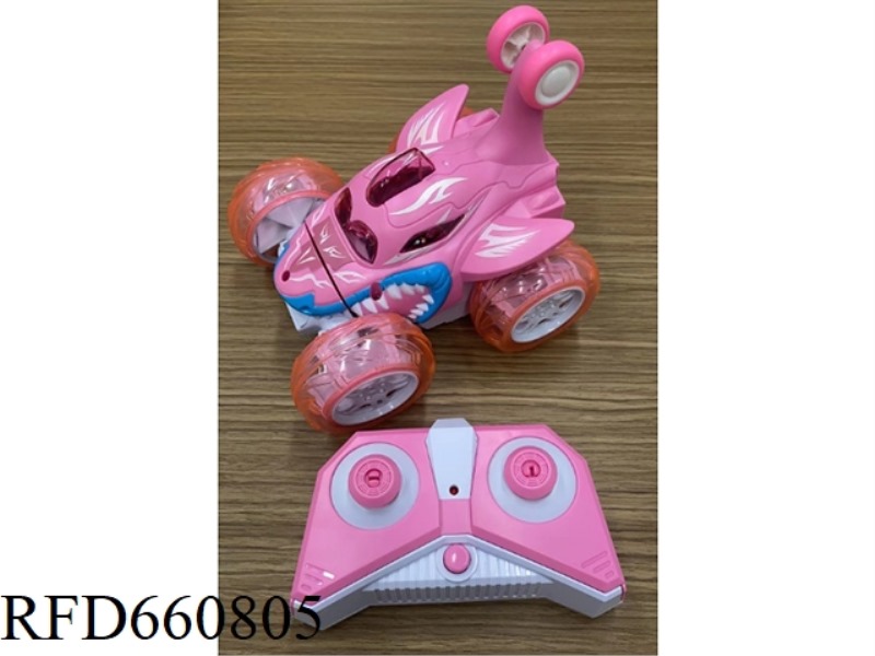 2.4G LIGHT SHARK REMOTE CONTROL DUMP TRUCK - BURST CRACKS