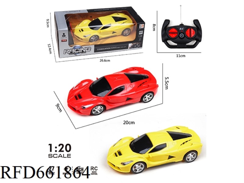 FOUR-WAY REMOTE CONTROL CAR