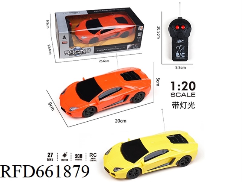TWO WAY REMOTE CONTROL CAR WITH LIGHTS