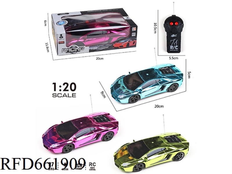 COLOR PLATED TWO-WAY REMOTE CONTROL CAR