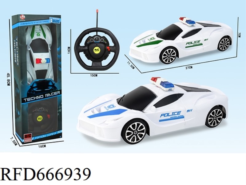 1:14 TWO FERRARI POLICE CARS
