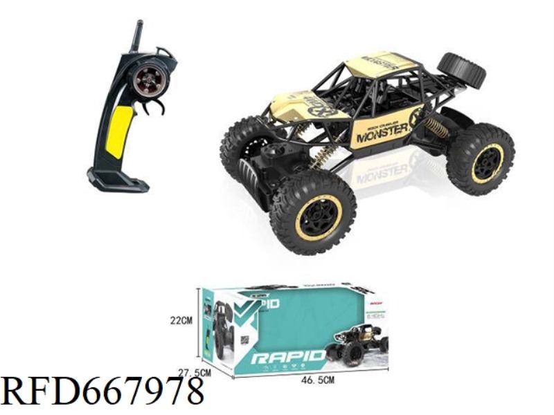 1:12 ALLOY 2.4G CLIMBING FOUR-WAY REMOTE CONTROL VEHICLE (INCLUDING ELECTRICITY)