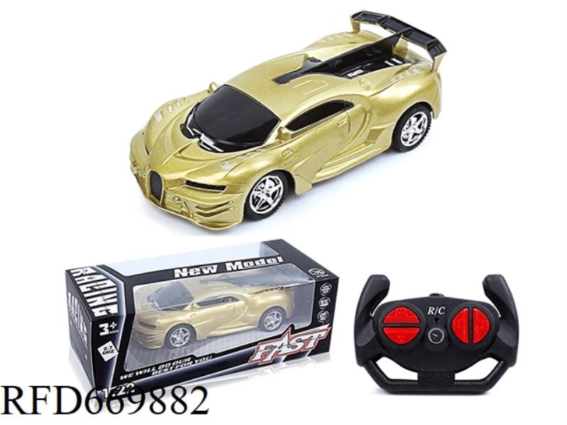 BUGATTI FOUR-WAY REMOTE CONTROL CAR