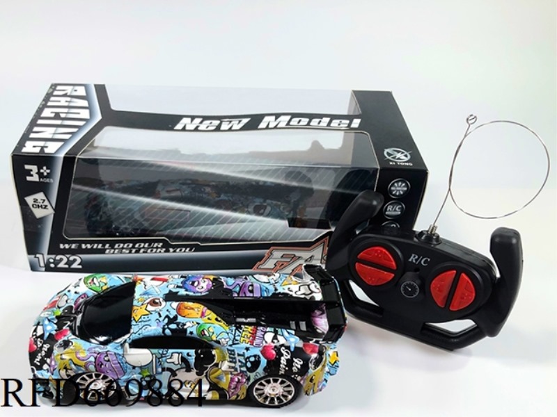 BUGATTI FOUR-WAY REMOTE CONTROL CAR