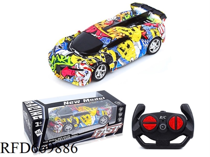 BUGATTI FOUR-WAY REMOTE CONTROL CAR