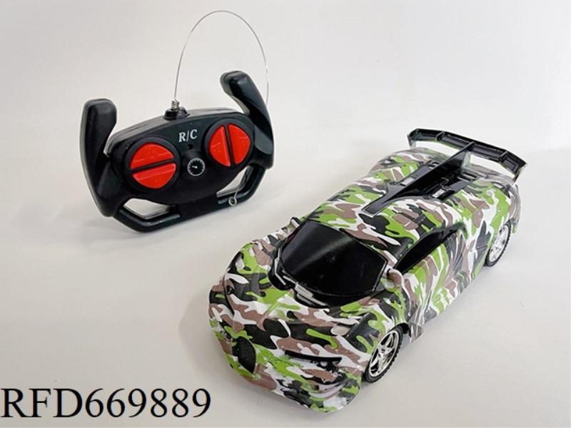 BUGATTI FOUR-WAY REMOTE CONTROL CAR