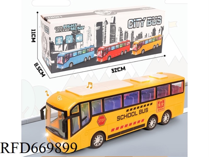 1:24 ELECTRIC SCHOOL BUS (WITH LIGHTS AND MUSIC)