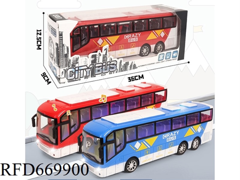 1:24 ELECTRIC CITY BUS (WITH LIGHTS AND MUSIC)