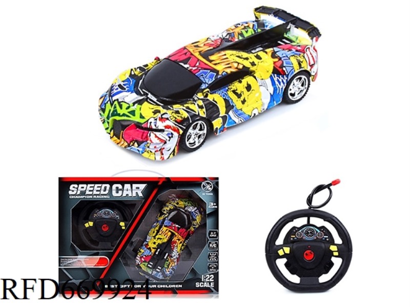 BUGATTI FOUR-WAY REMOTE CONTROL CAR