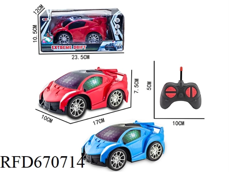 Q-VERSION POISON SIMULATION FOUR-WAY REMOTE CONTROL CAR