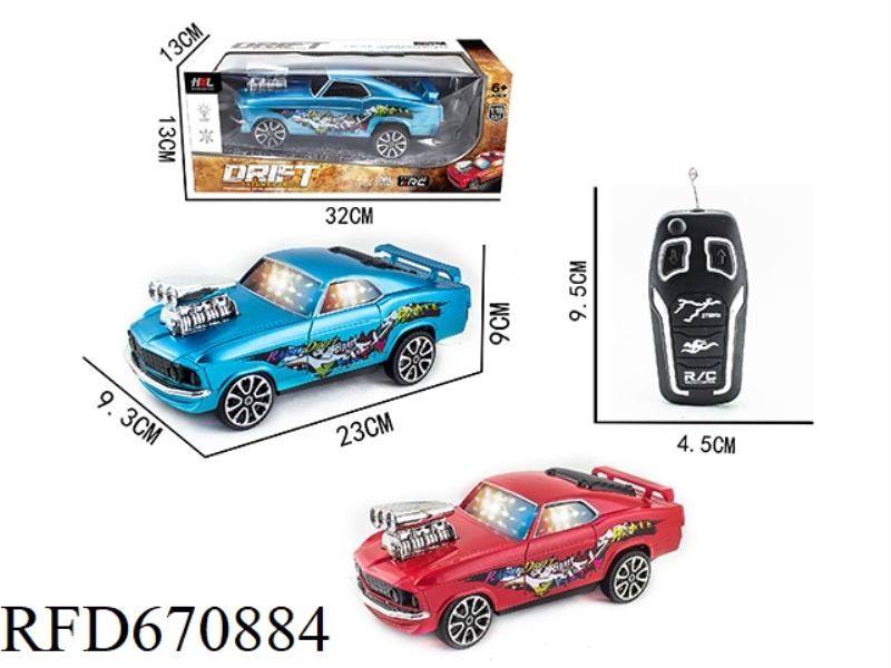 1:18 TWO-WAY CHEVROLET 3D REMOTE CONTROL CAR