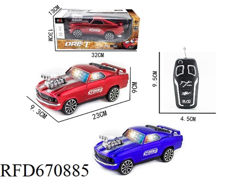 1:18 TWO-WAY CHEVROLET 3D REMOTE CONTROL CAR
