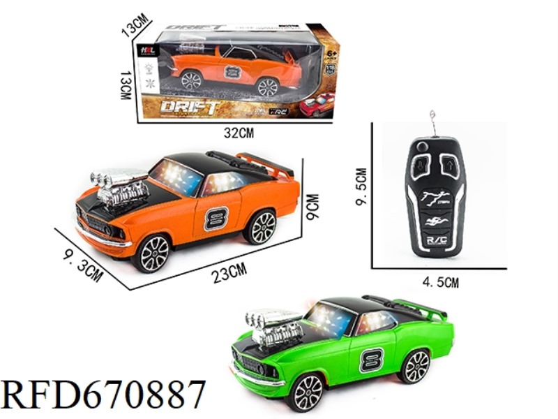 1:18 TWO-WAY CHEVROLET 3D REMOTE CONTROL CAR