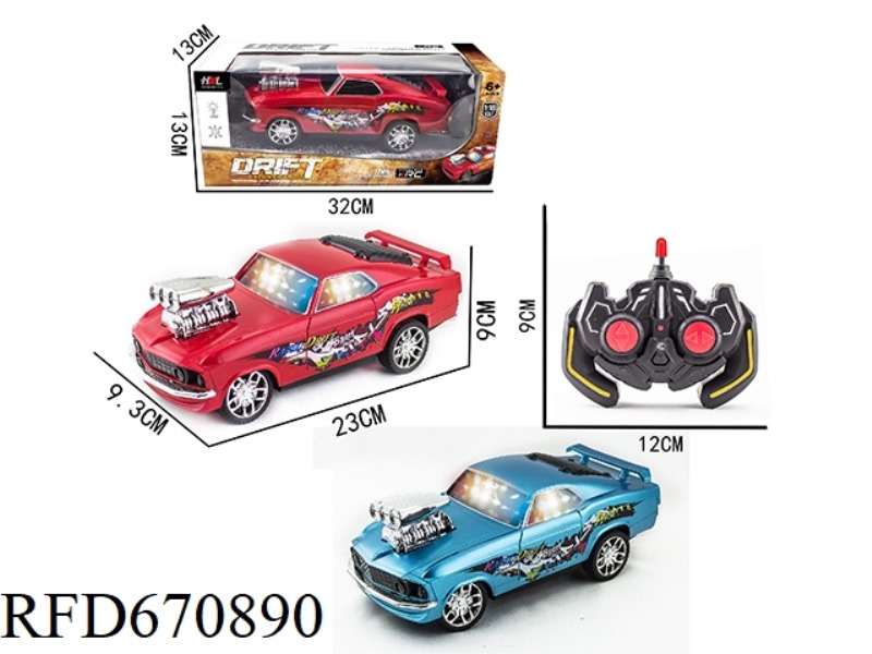 1:18 FOUR-WAY CHEVROLET 3D REMOTE CONTROL CAR