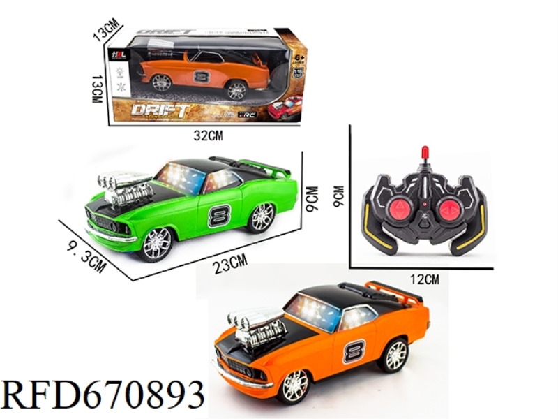 1:18 FOUR-WAY CHEVROLET 3D REMOTE CONTROL CAR