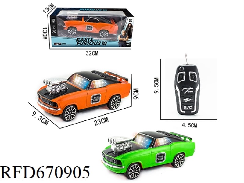 1:18 TWO-WAY CHEVROLET 3D REMOTE CONTROL CAR