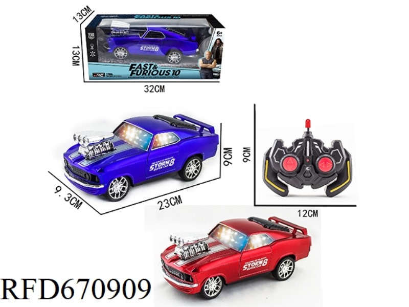 1:18 FOUR-WAY CHEVROLET 3D REMOTE CONTROL CAR