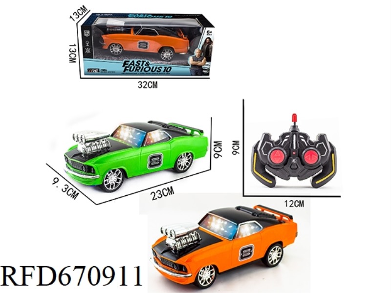 1:18 FOUR-WAY CHEVROLET 3D REMOTE CONTROL CAR