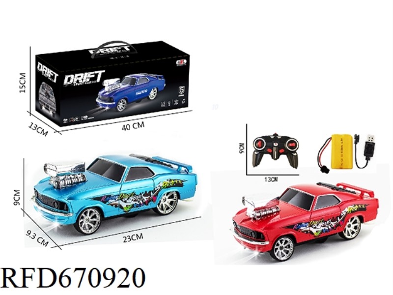 6 2.4G CHEVROLET REMOTE-CONTROLLED DRIFT STUNT CARS
