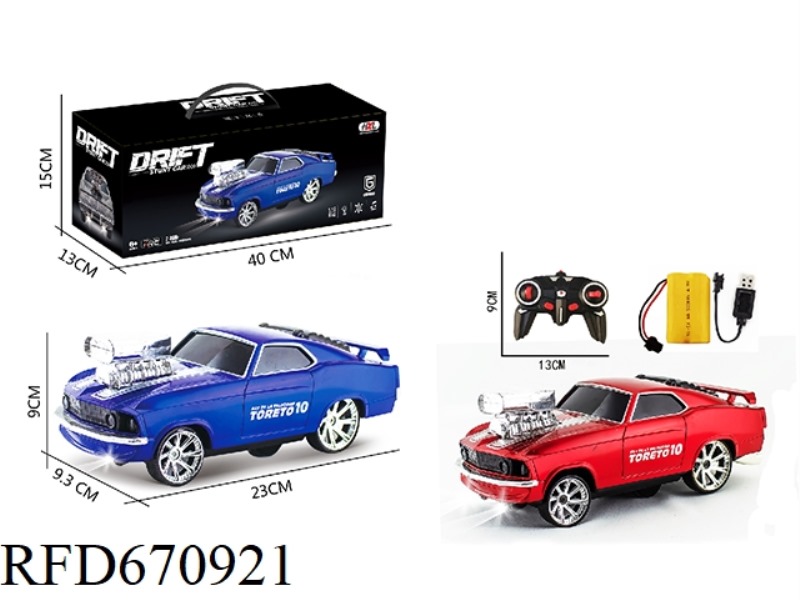 6 2.4G CHEVROLET REMOTE-CONTROLLED DRIFT STUNT CARS
