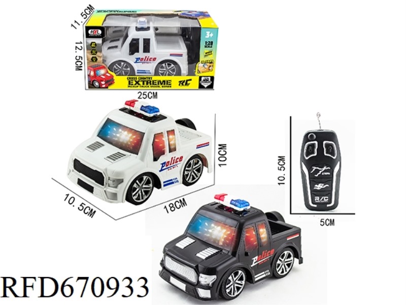 Q-VERSION FORD RAPTOR TRANSFER TWO-WAY POLICE CAR