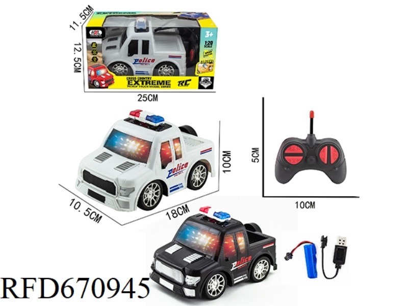 Q-VERSION FORD RAPTOR TRANSFER FOUR-WAY POLICE CAR