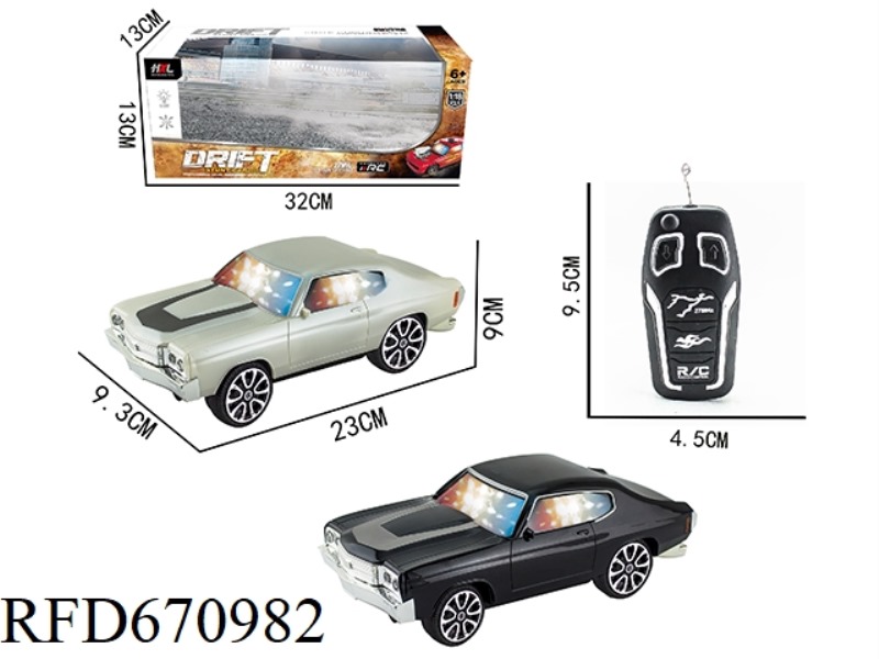 1:18 TWO-WAY CHEVROLET 3D REMOTE CONTROL CAR