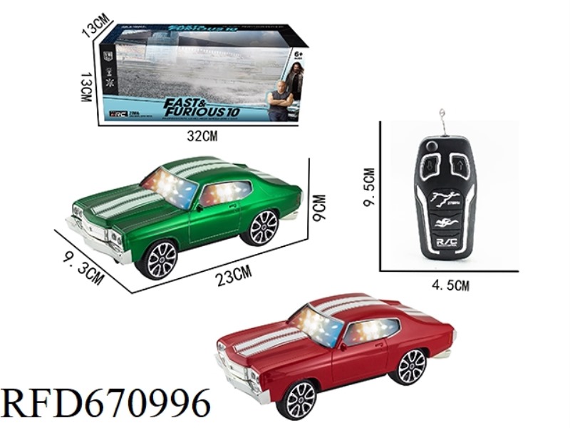 1:18 TWO-WAY CHEVROLET 3D REMOTE CONTROL CAR