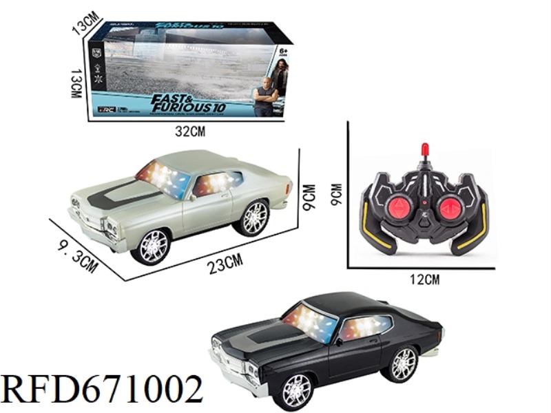 1:18 FOUR-WAY CHEVROLET 3D REMOTE CONTROL CAR