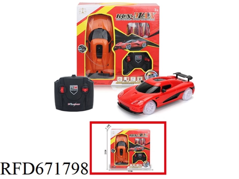 1:24 FOUR-WAY SIMULATION SPORTS CAR