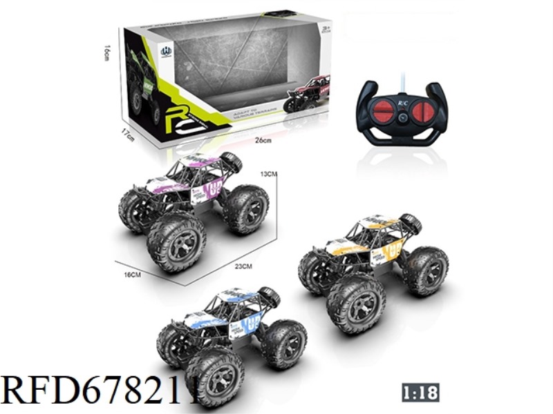 1:18 FOUR-WAY ALLOY OFF-ROAD CLIMBING VEHICLE