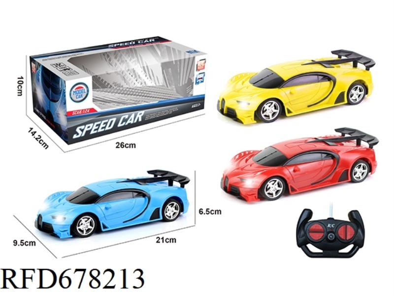1:24 FOUR-WAY SPORTS CAR