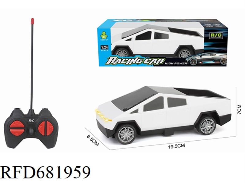 1:20 FOUR-WAY REMOTE CONTROL CAR TESLA IS NOT CHARGED.
