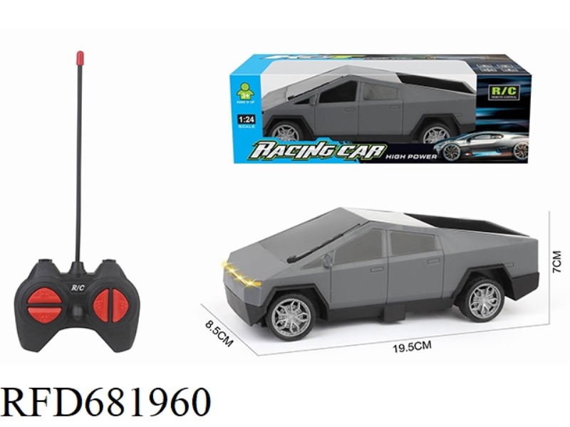 1:20 FOUR-WAY REMOTE CONTROL CAR TESLA IS NOT CHARGED.