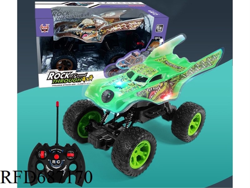 FOUR WAY REMOTE CONTROL CROCODILE OFF-ROAD CLIMBING VEHICLE