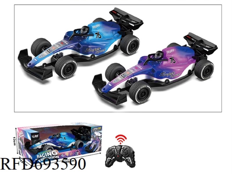 F1 FORMULA LIGHT SOUND REMOTE CONTROL CAR BELT TRY ME